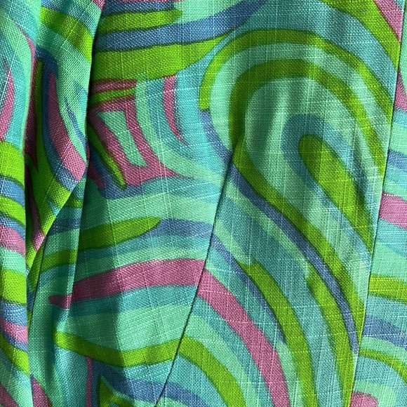 Vintage Handmade 60s Mod Mini Dress - Picture 6 of 13